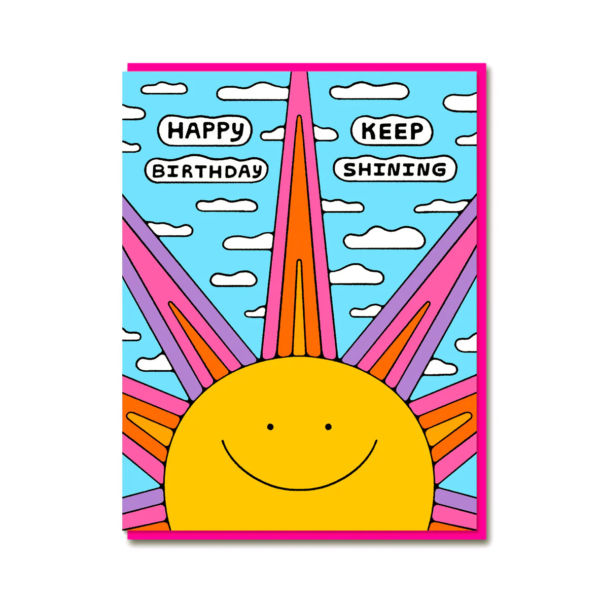 Greeting Card – Keep Shining Birthday