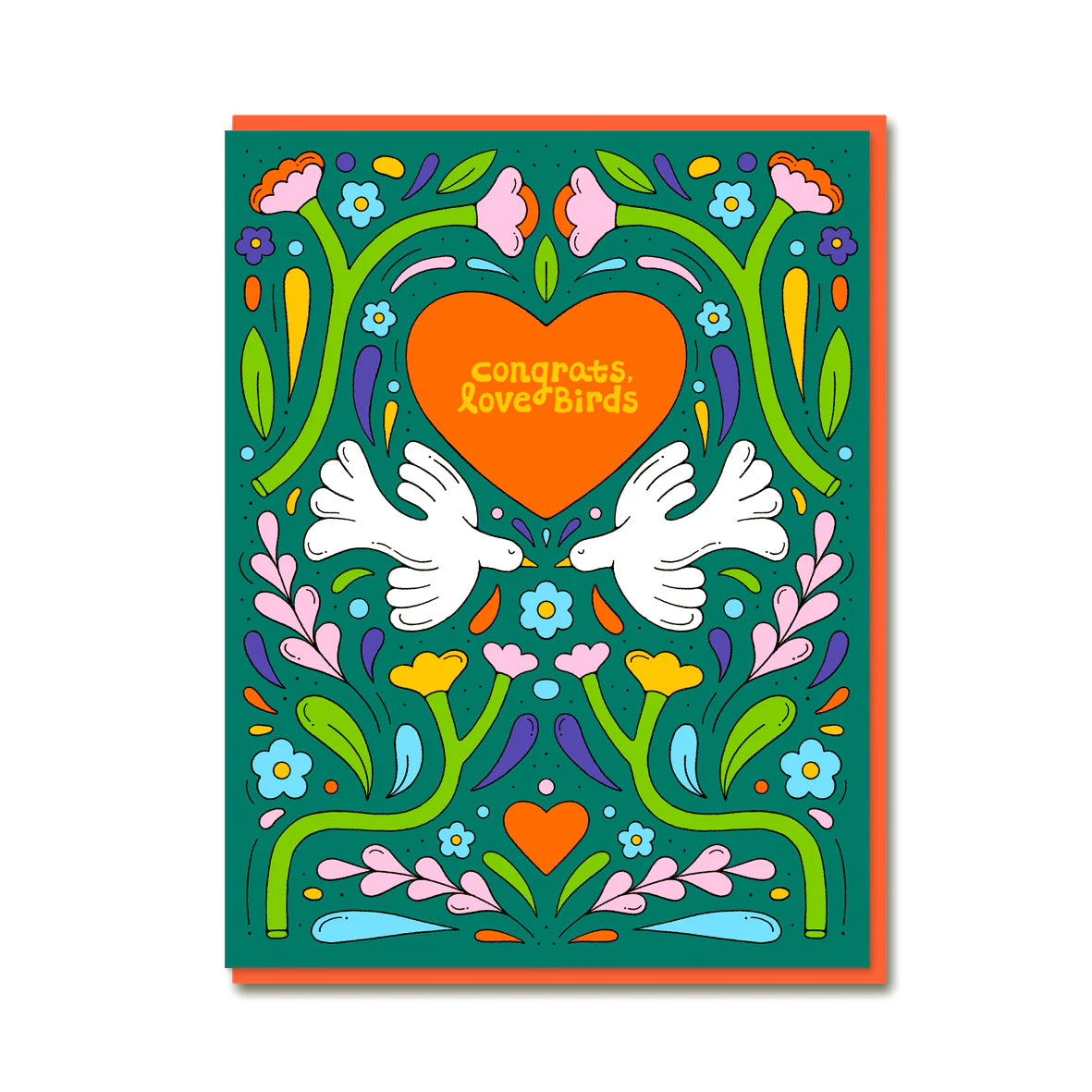 Greeting Card – Love Birds