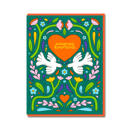 Greeting Card – Love Birds