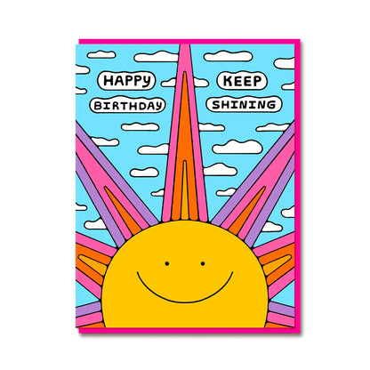 Greeting Card – Keep Shining Birthday