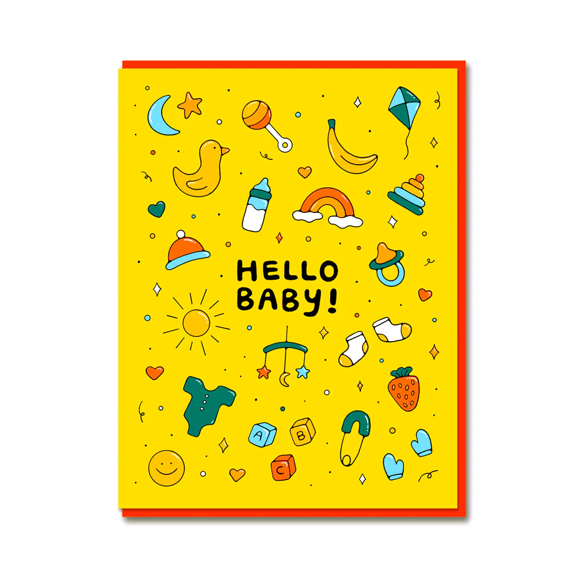 Greeting Card – Hello Baby