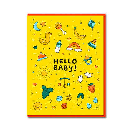 Greeting Card – Hello Baby