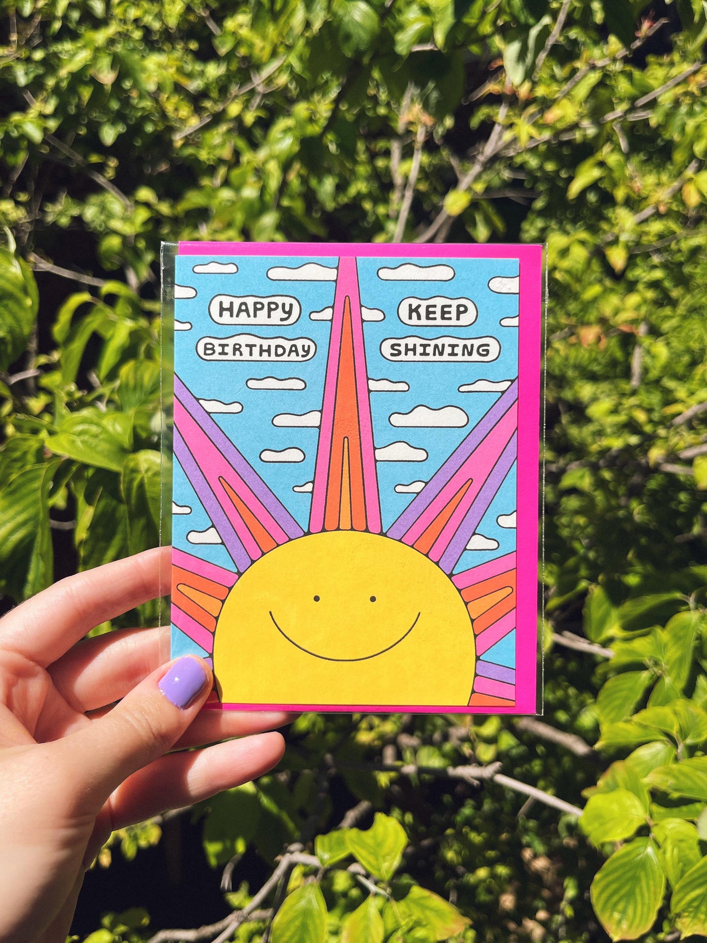 Greeting Card – Keep Shining Birthday