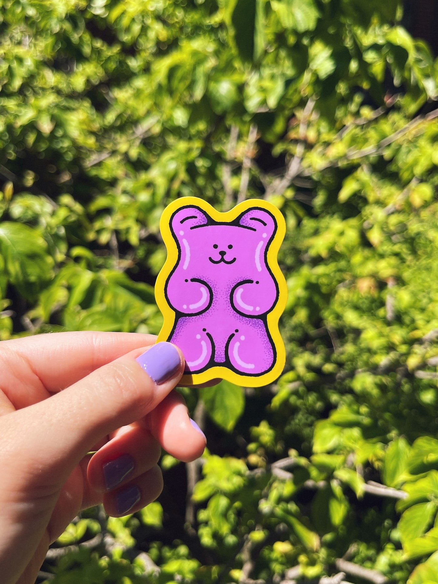 Sticker – Pink Gummy Bear