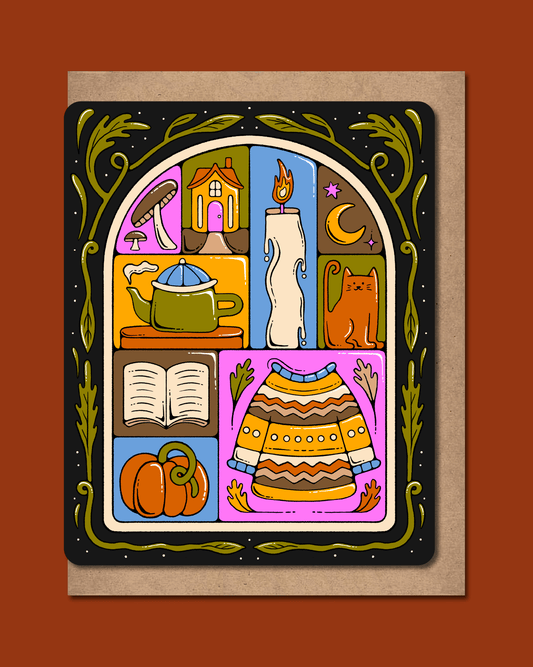 Greeting Card – Cozy Autumn