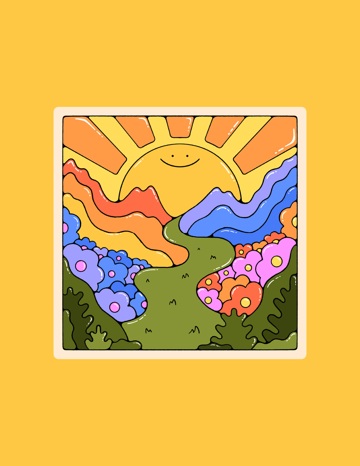 Sticker – Sunny Days